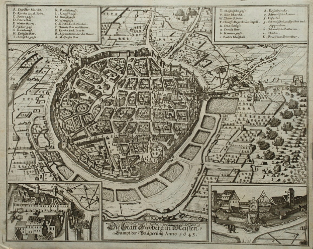 Eine schwarz-weiße Karte von Berlin, Deutschland, die Gebäude, Bäume und Text zeigt.